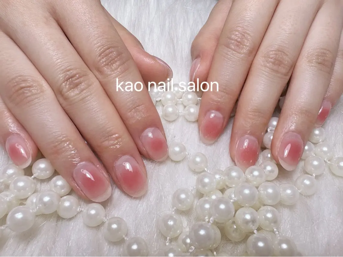 ネイル ハンドネイル kao nail マグネット/長さだしのネイルデザイン