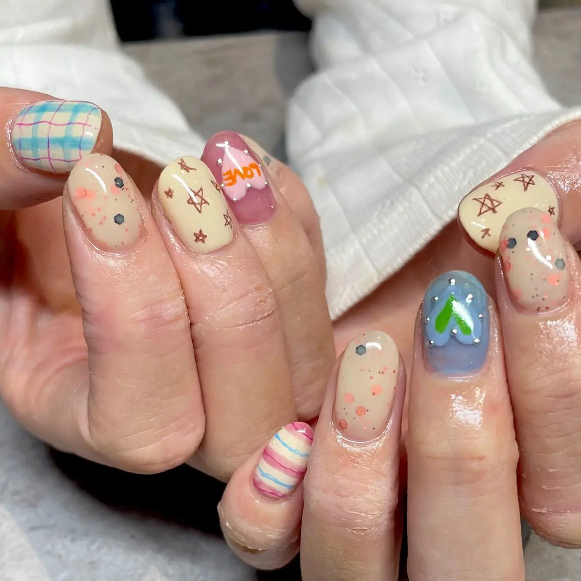 ネイル アートネイル ハンドネイル IROHA NAIL nanaのネイルデザイン