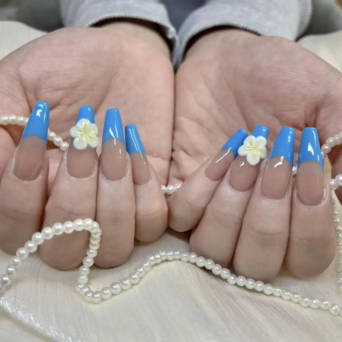 ネイル 🍑長さだし ワンホン💅モモコのネイルデザイン