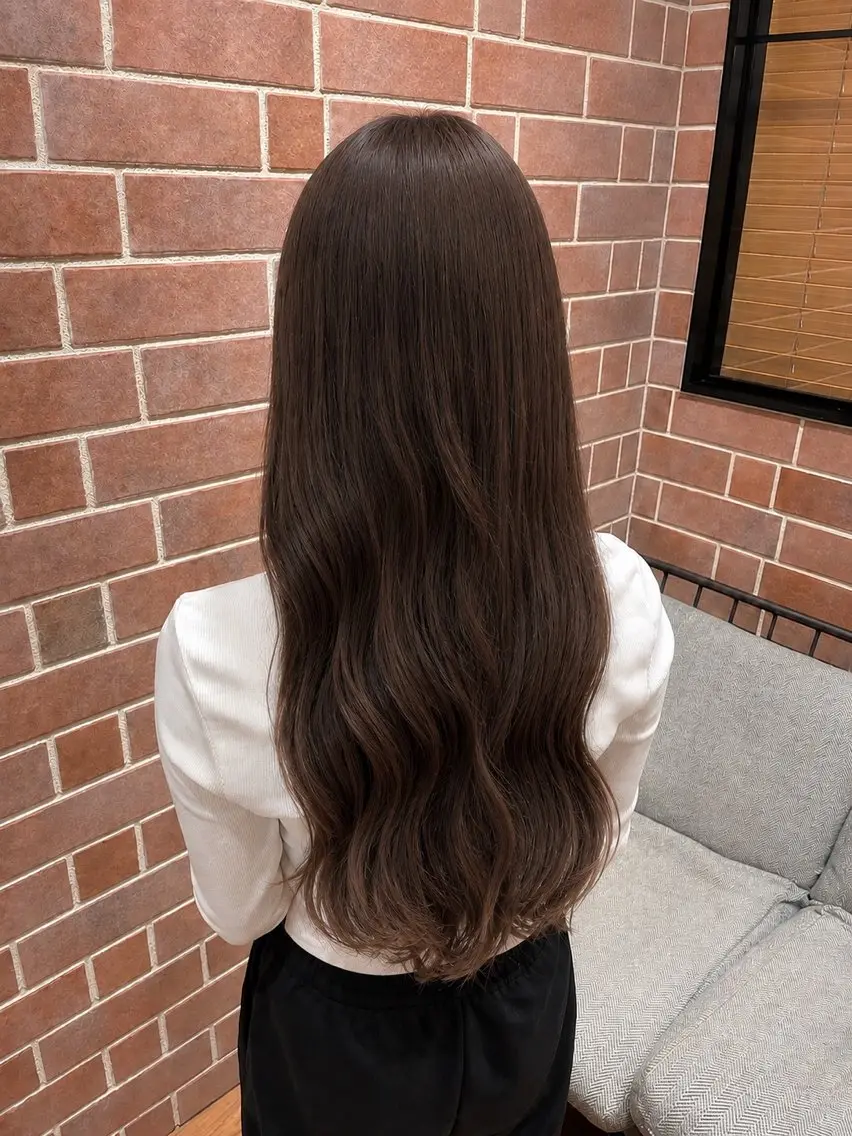 ロング 🎀縮毛矯正ツヤ髪 No1🎀まなのヘアスタイル