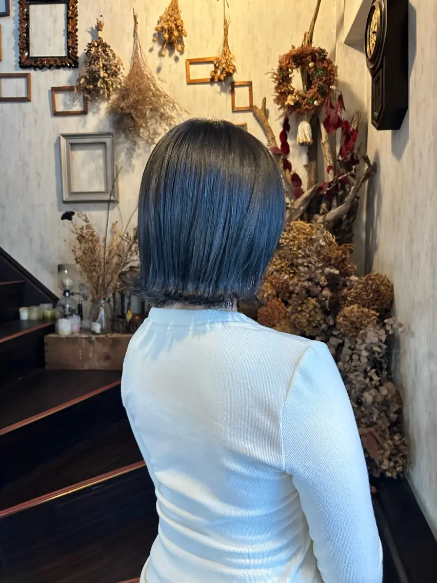 ミディアム ヘアカラー minami 🐣のヘアスタイル