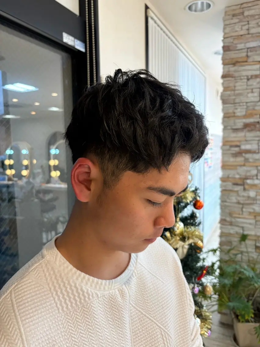 メンズ CREA渋沢 モデル募集🌺アイナのヘアスタイル