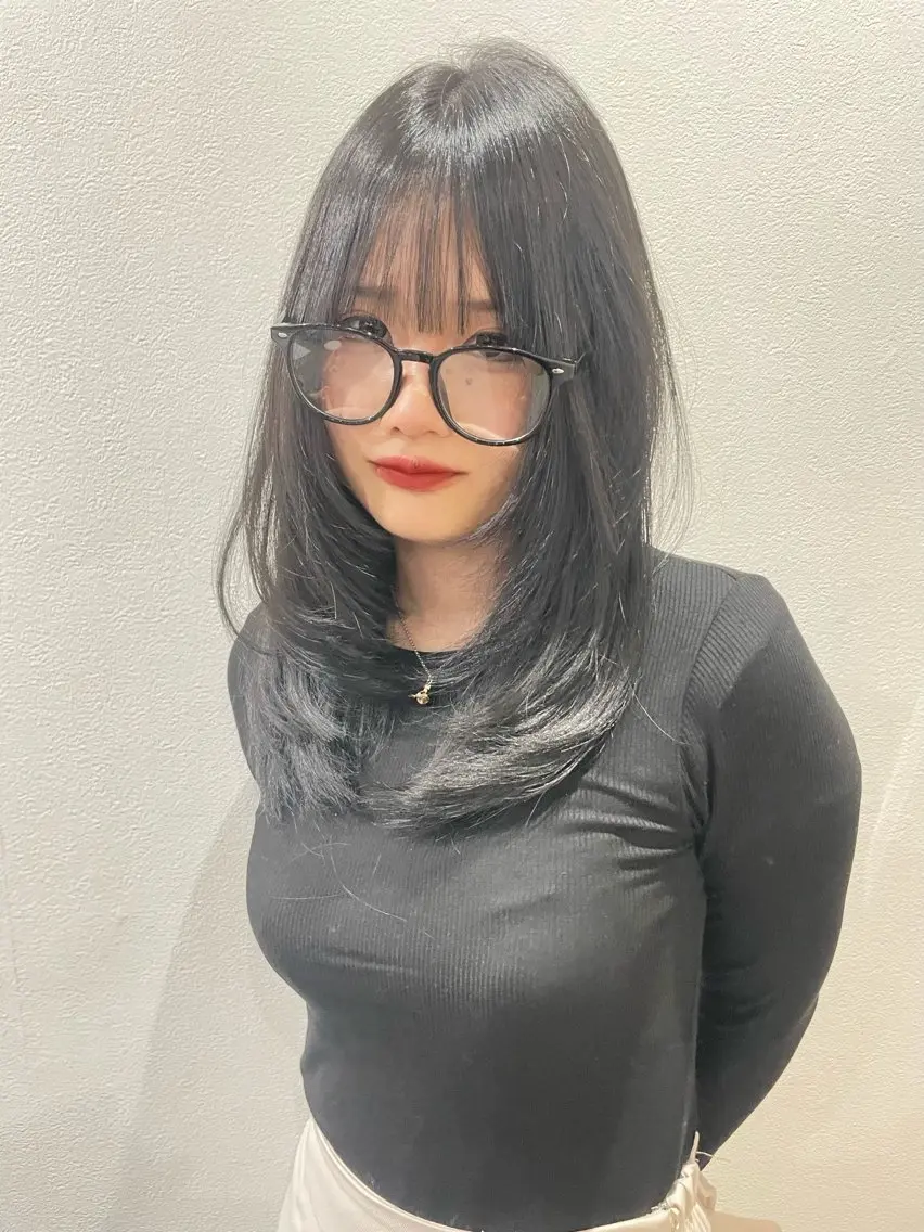 ロング カラー ロング 縮毛矯正 カット 縮毛矯正 🐺渡邉 和弘🐺のヘアスタイル