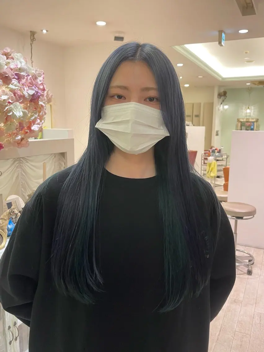 カット＋ダメージレスブリーチカラー＋トリートメントの写真