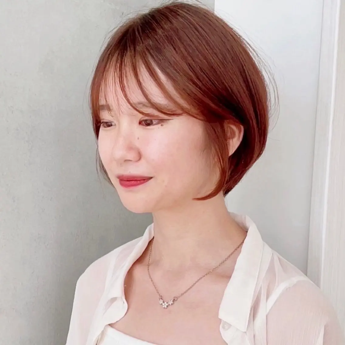 ショート カラー カット ヘアカラー トリートメント 🐣Say.ree ひらいで ななみ🐣のヘアスタイル