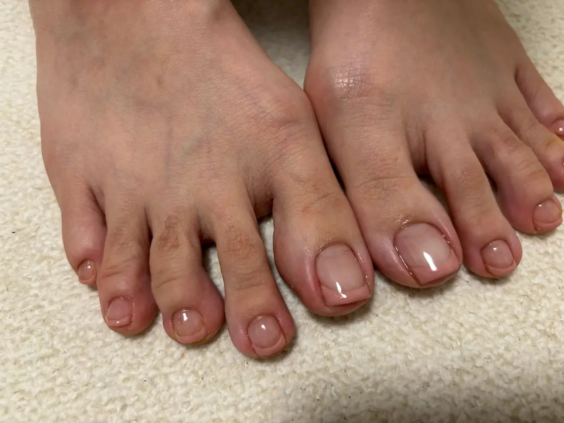 ネイル アートネイル クリアネイル フットネイル 109 nail salonのネイルデザイン