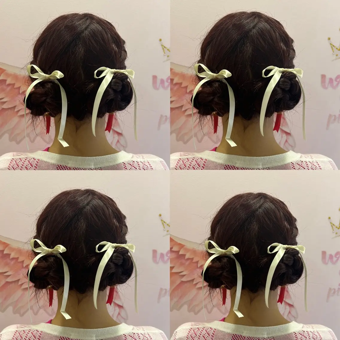 ヘアアレンジ お団子ヘア ratsu 🐕🦺🐾🖤のヘアスタイル