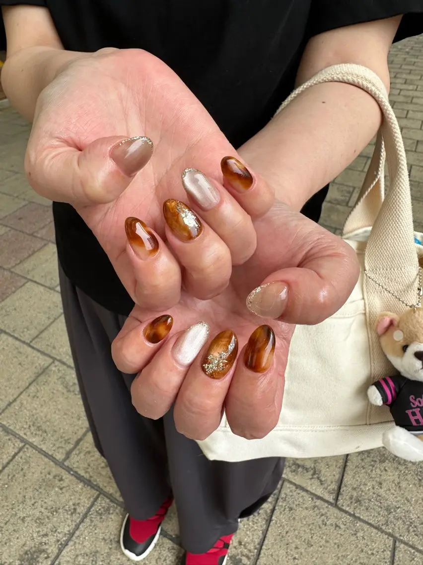 ネイル ハンドネイル nailsalon ∞ ﾐｶﾅﾙ ∞のネイルデザイン
