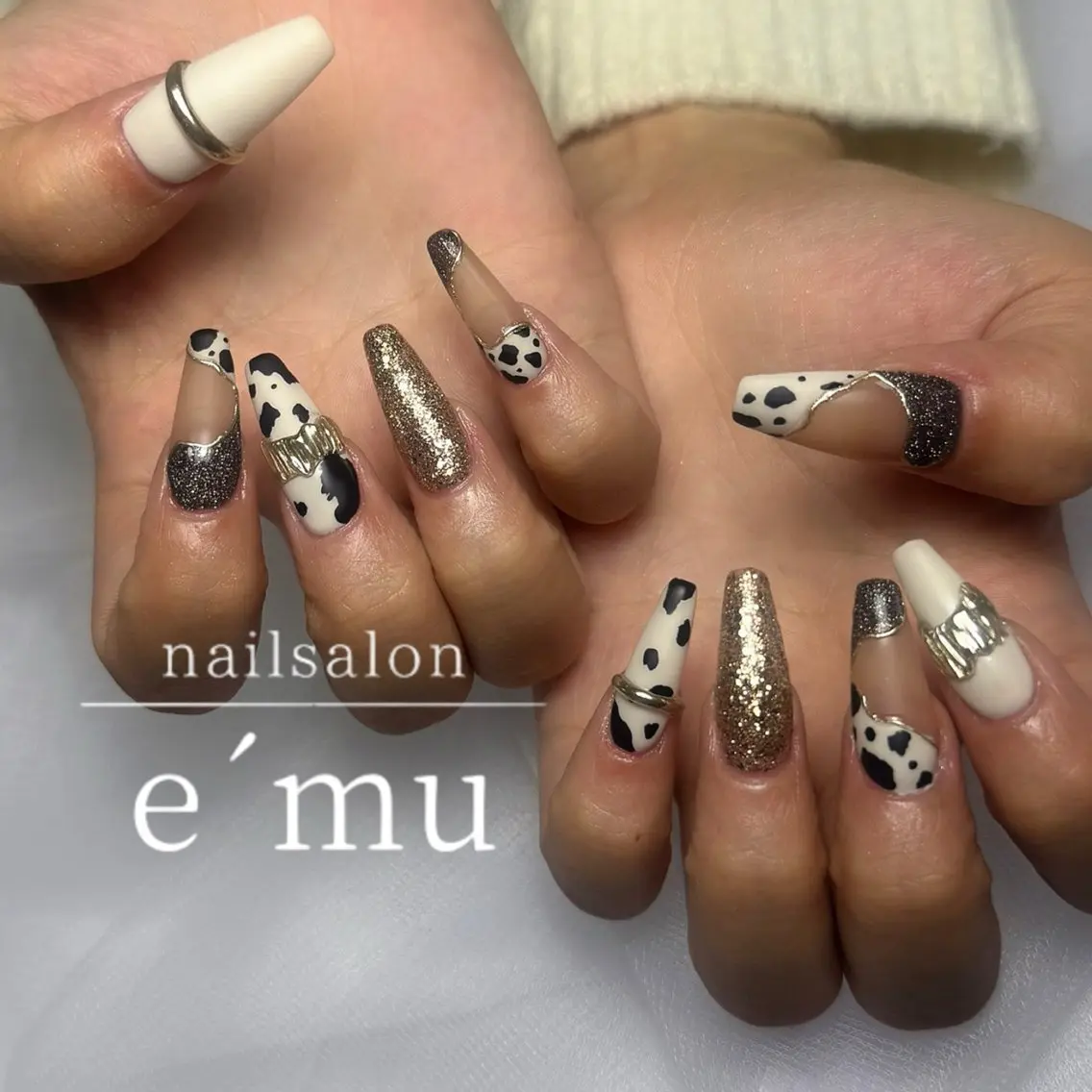 ネイル ハンドネイル nailsalon e´muのネイルデザイン