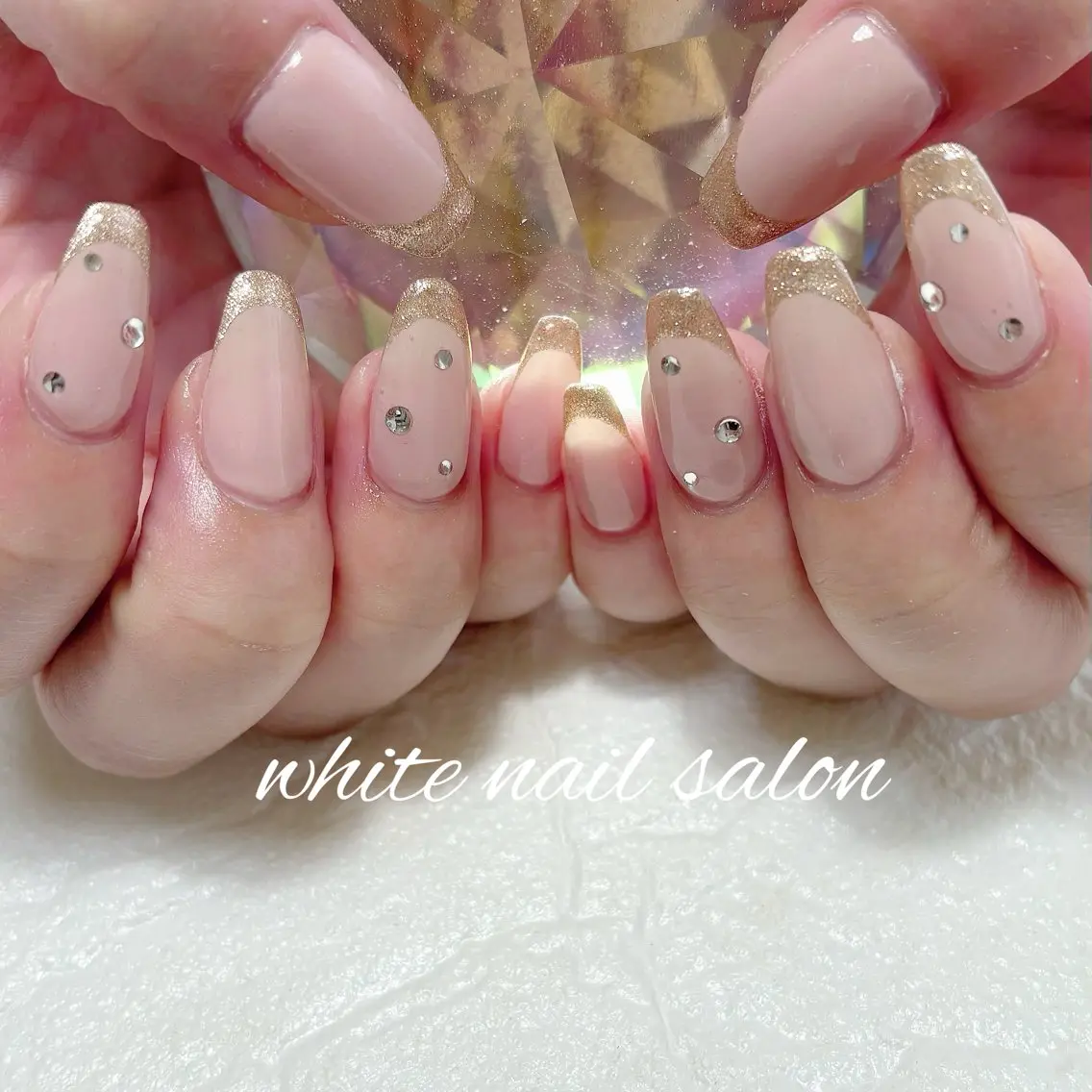 ネイル フットネイル 持ち込み ハンドネイル white nail salonのネイルデザイン
