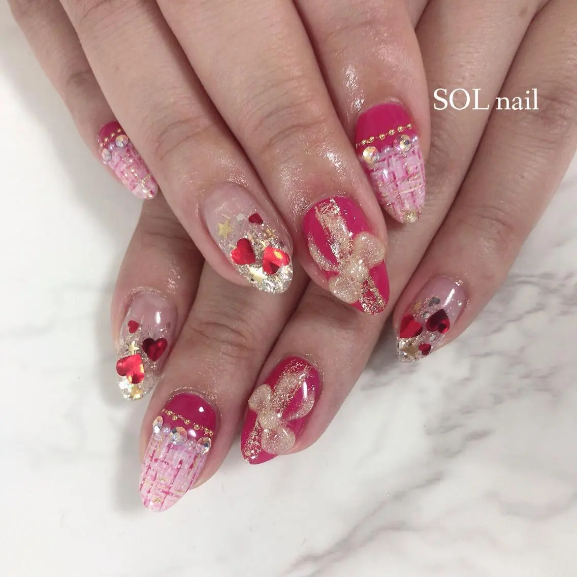 ネイル ハンドネイル SOL NAILのネイルデザイン
