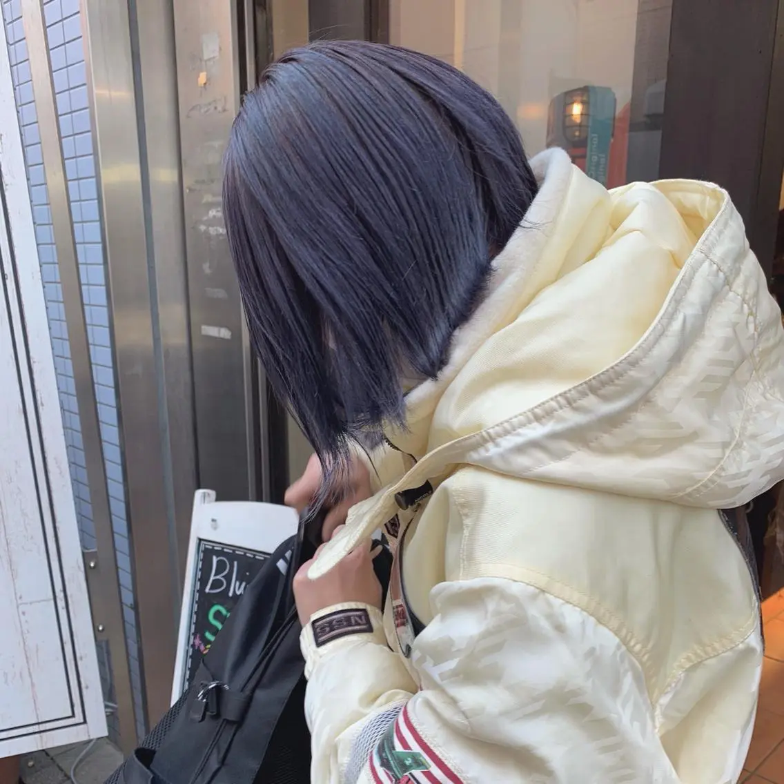 ショート カラー ラベンダーカラー ヘアカラー ayaka 大宮のヘアスタイル
