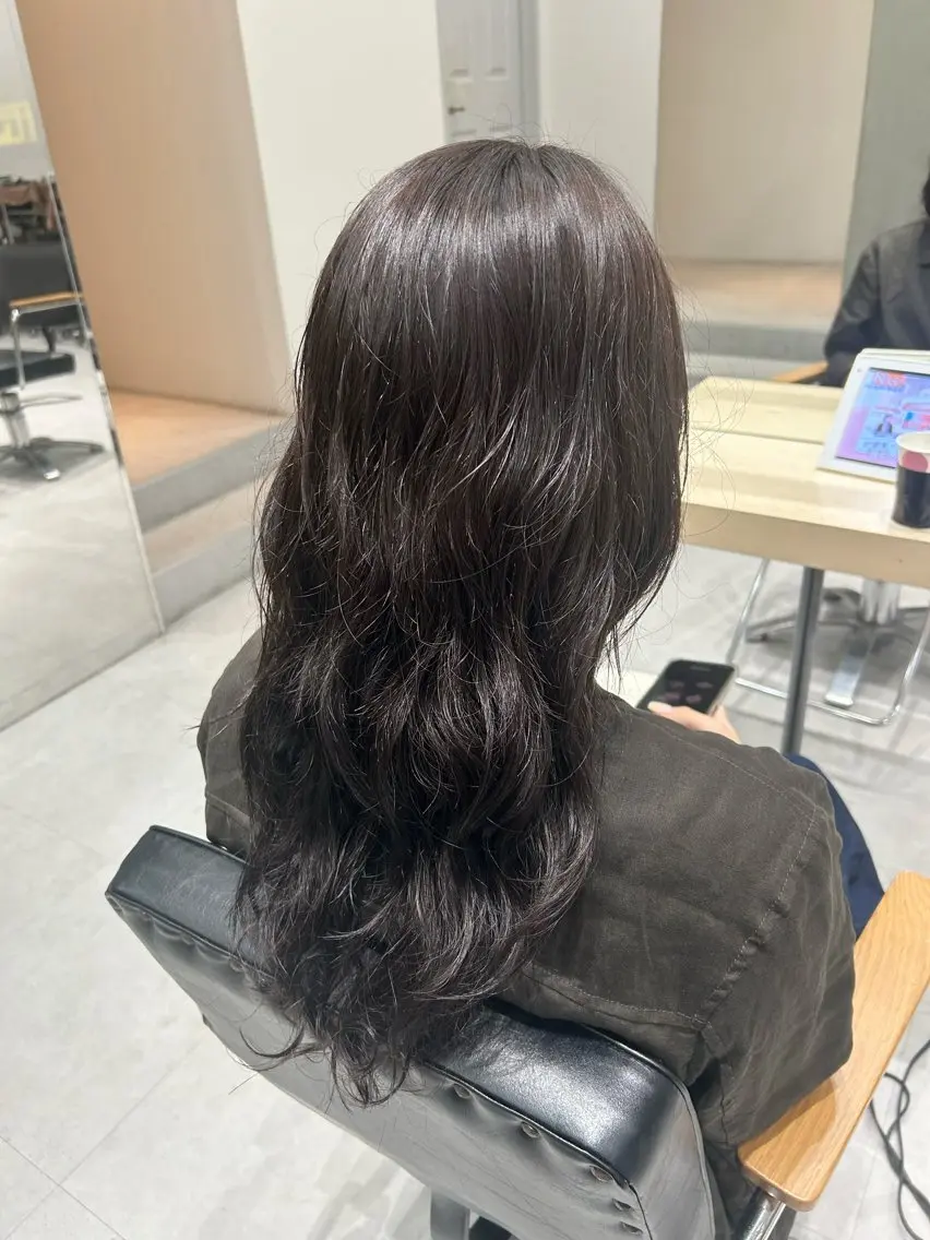 ロング カラー グレージュ み さ☘️ ／ SOYON 栄のヘアスタイル
