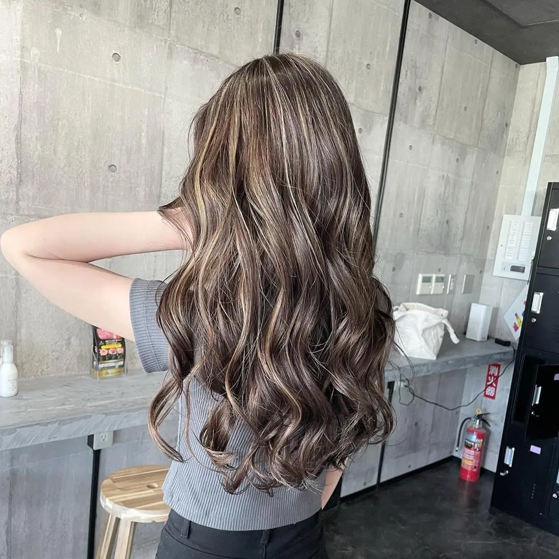 カラー ヘアカラー 山田隆成/レイヤー カット支持率90%のヘアスタイル