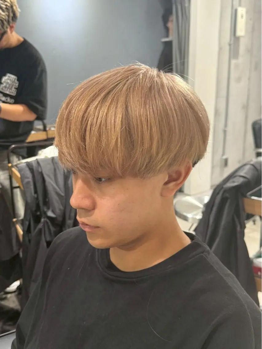 カラー メンズ カット ヘアカラー 本日空あり 枚方徒歩1分HYPEのヘアスタイル
