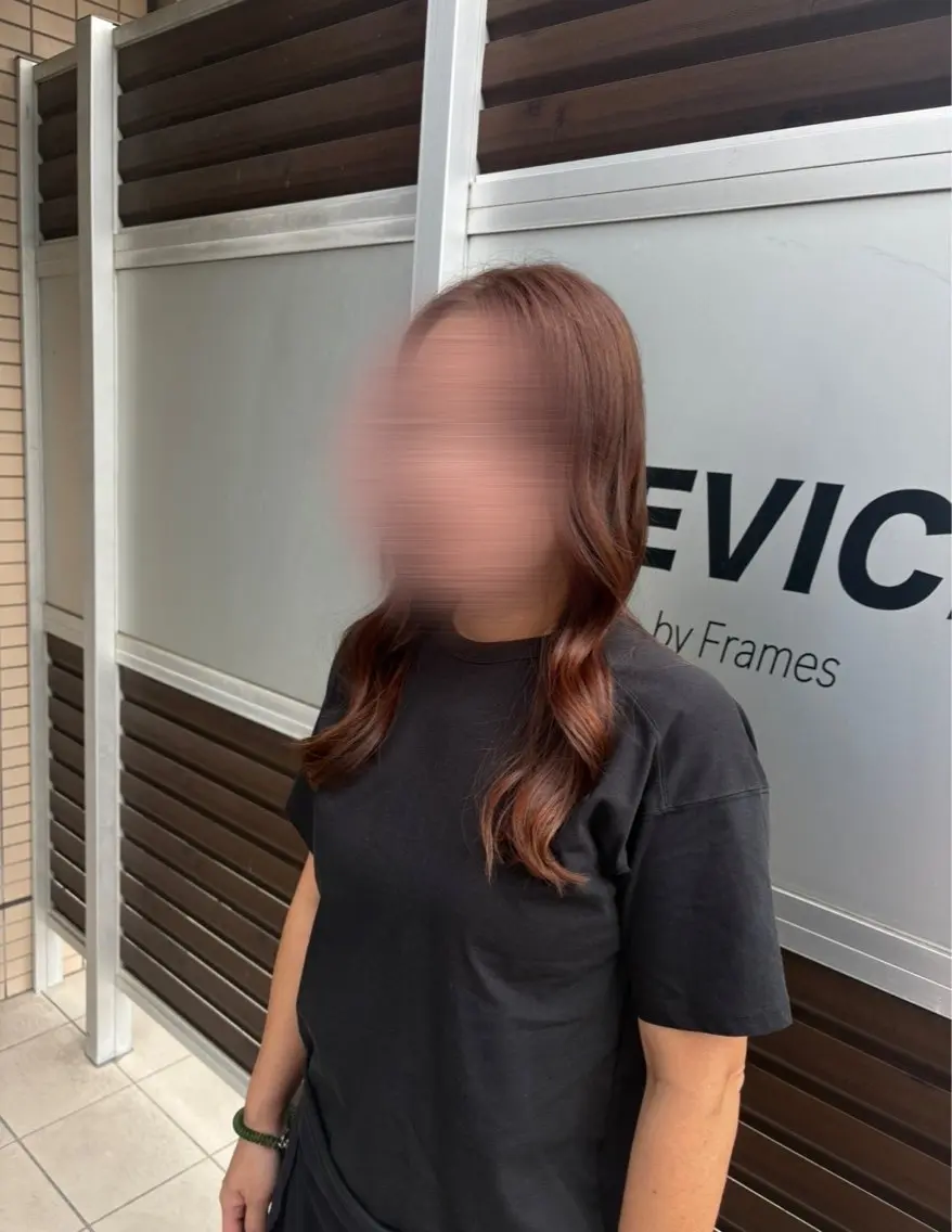 ロング 河内 謡のヘアスタイル