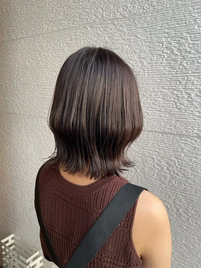 ミディアム 木下 茅沙のヘアスタイル
