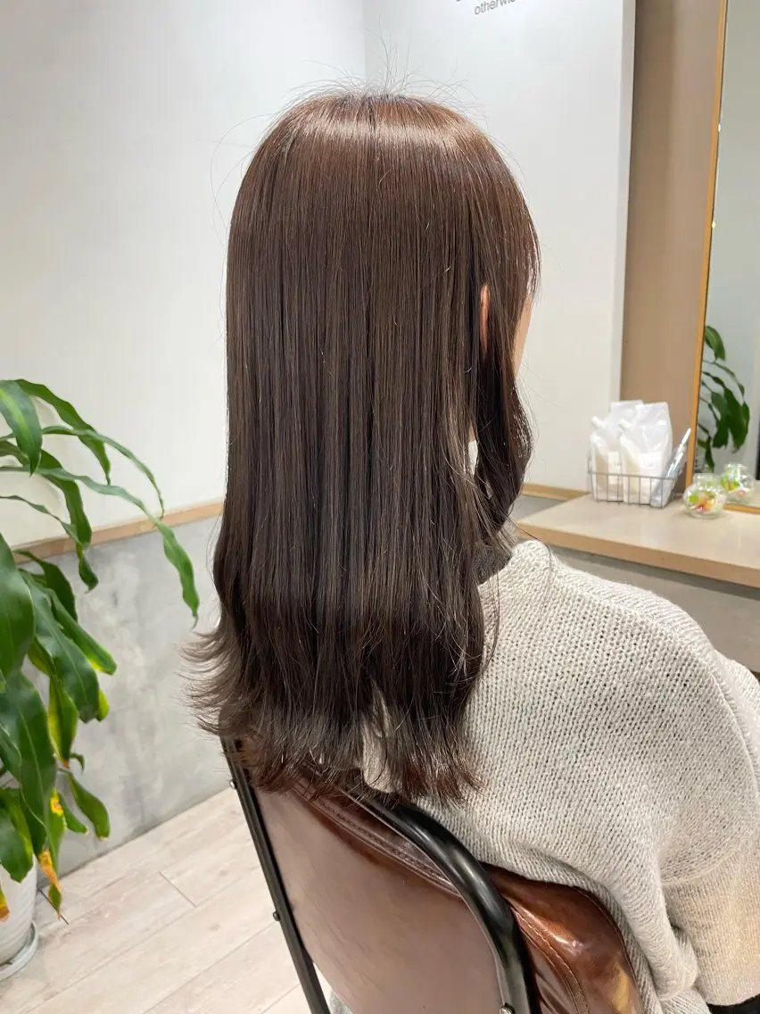 ロング カラー 後藤 舞衣のヘアスタイル