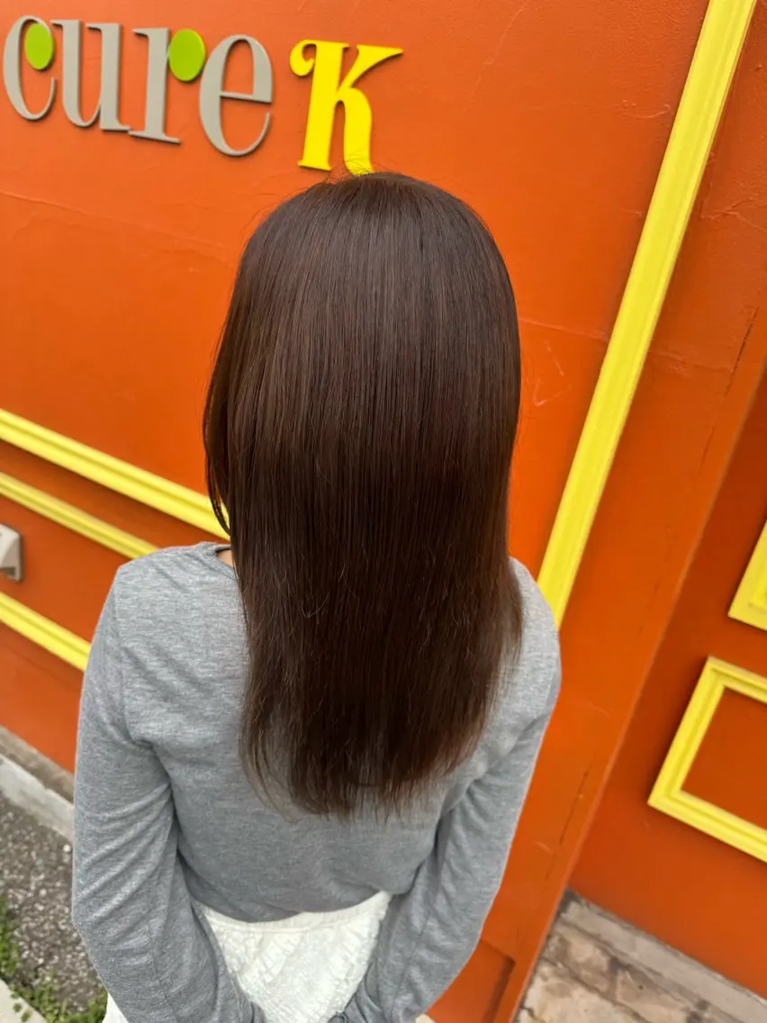 ロング カラー 米倉 麻衣のヘアスタイル
