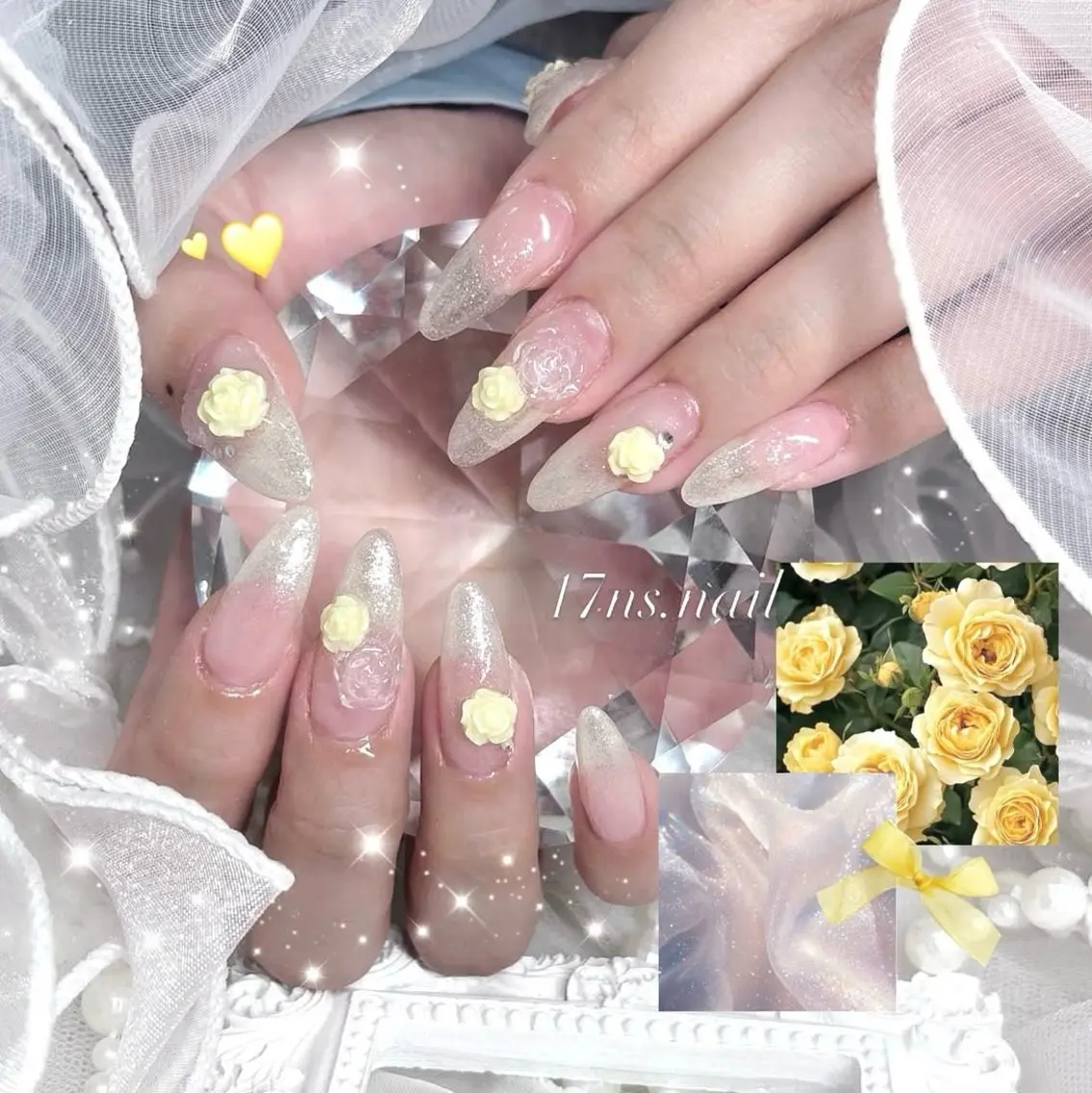 ネイル ˚✧🆕スタッフ🍥 NanAsE⁺✧༚のネイルデザイン