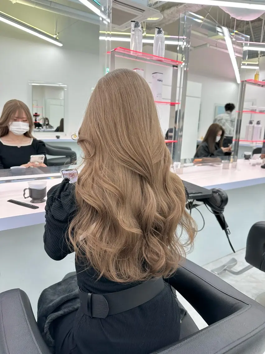 ロング カラー ヘアアレンジ メンズ ヘアカラー トリートメント ヘッドスパ ヘアセット 🌈トレンドヘア 🌈WATARU🌈のヘアスタイル