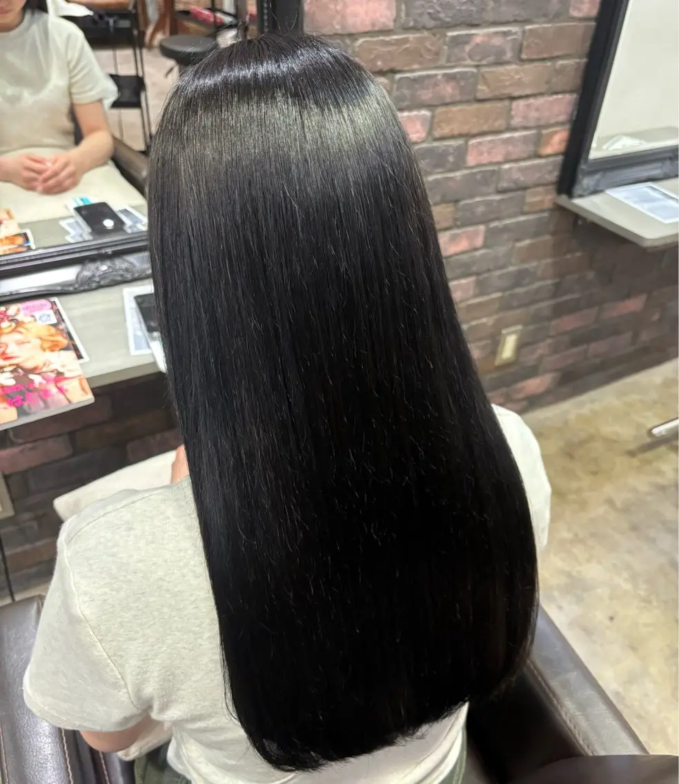 カラー 透明感カラー ここののヘアスタイル