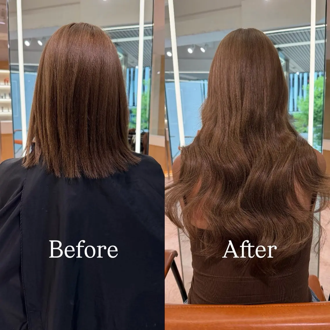 ロング カラー シールエクステ ハイトーンカラー エクステ ヘアカラー エクステ シールエクステ特化 ハイトーン、NANAのヘアスタイル