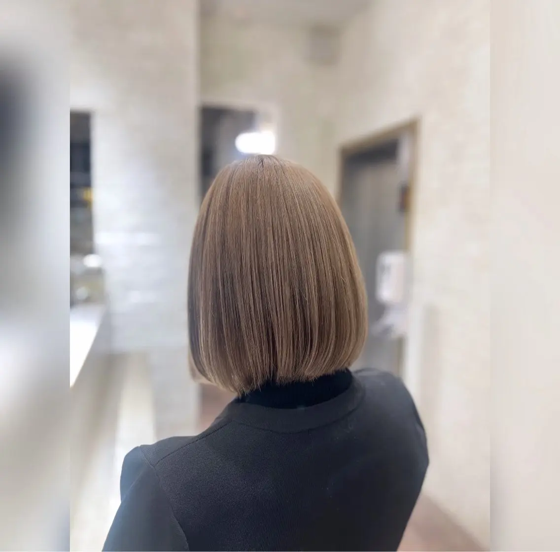 ミディアム カラー 高橋 奏のヘアスタイル