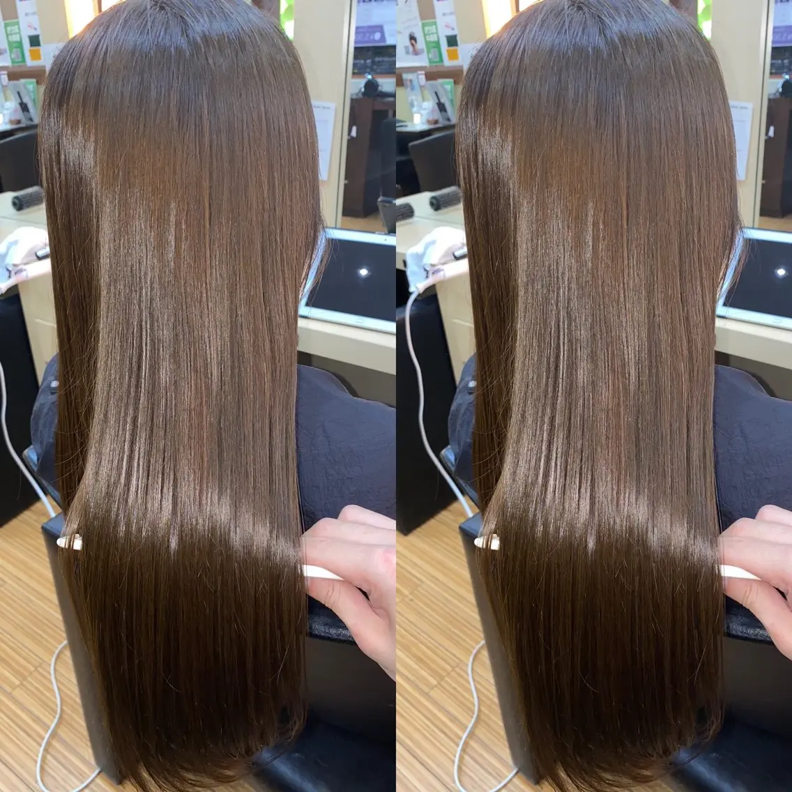 ロング ヘアカラー トリートメント 髪質改善/浅沼 亮のヘアスタイル
