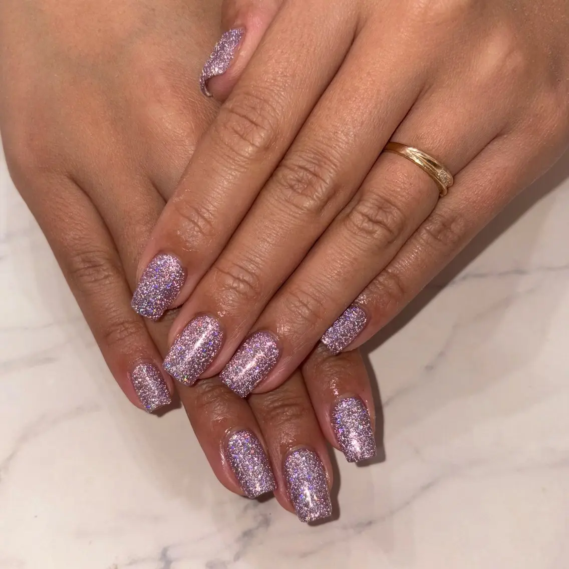 ネイル フラッシュネイル ワンカラーネイル 💫 さりのネイルデザイン