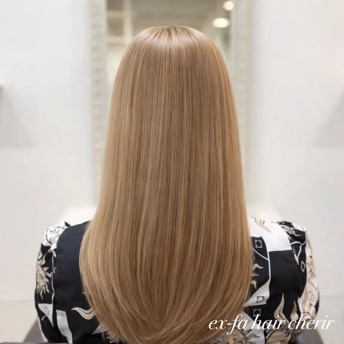 セミロング ヘアカラー トリートメント タニグチ  セナ 南草津/草津/滋賀県のヘアスタイル