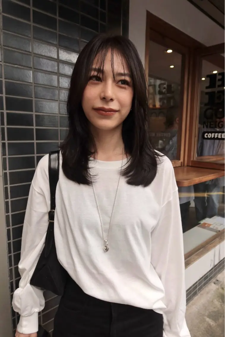 ロング カラー くびれヘア ロング コハラ マリのヘアスタイル