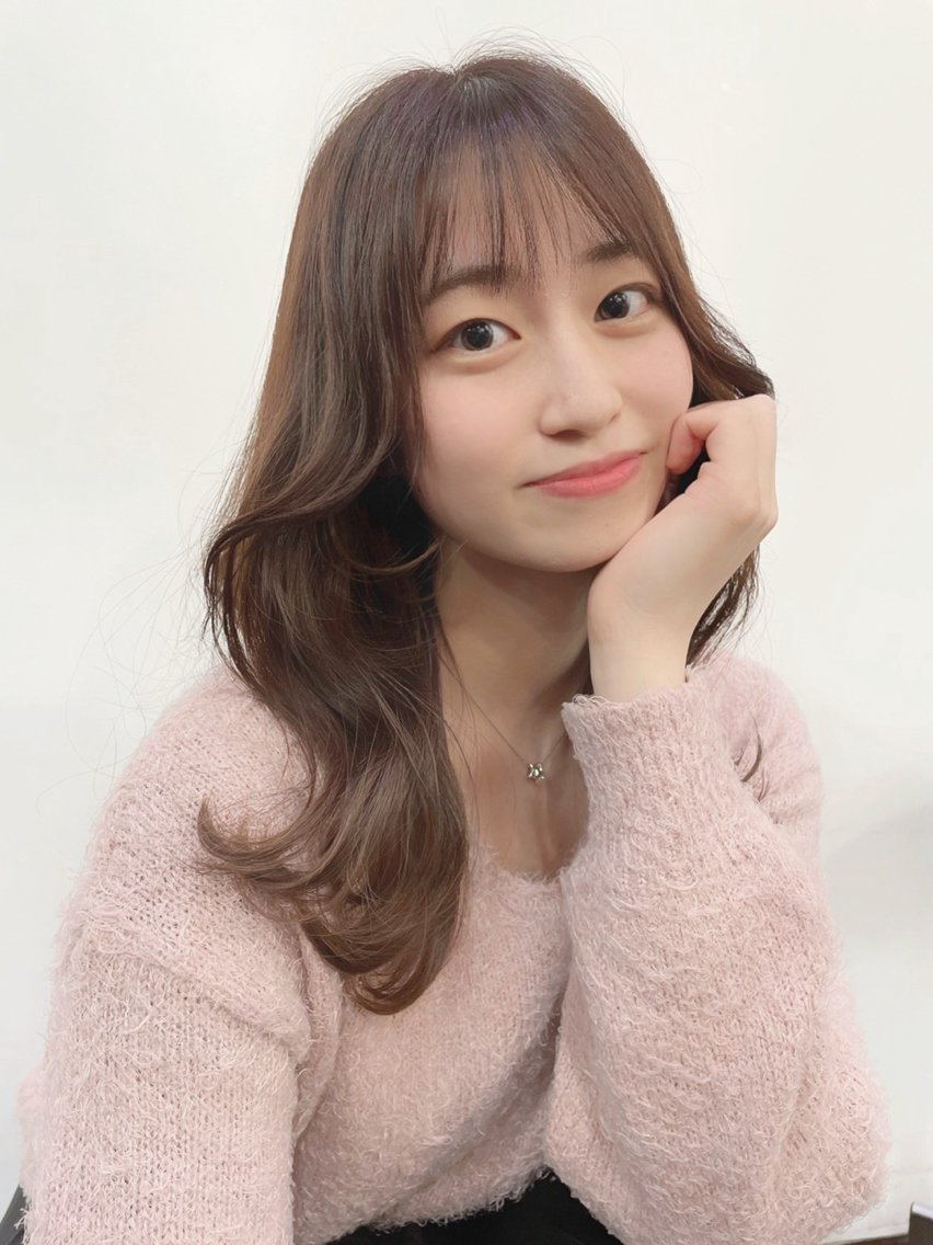 セミロング カラー 平田 一成のヘアスタイル