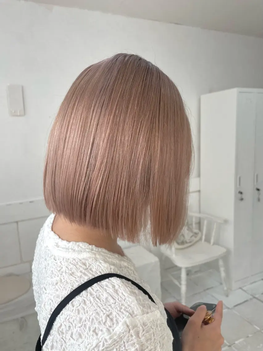 新規限定🤍ケアダブルブリーチカラーの写真
