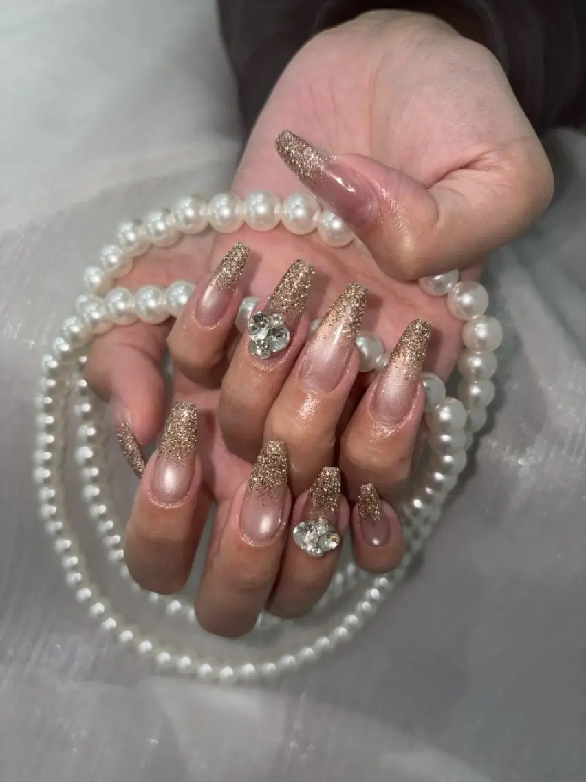ネイル ハンドネイル Mermaid Nail♡Akariのネイルデザイン