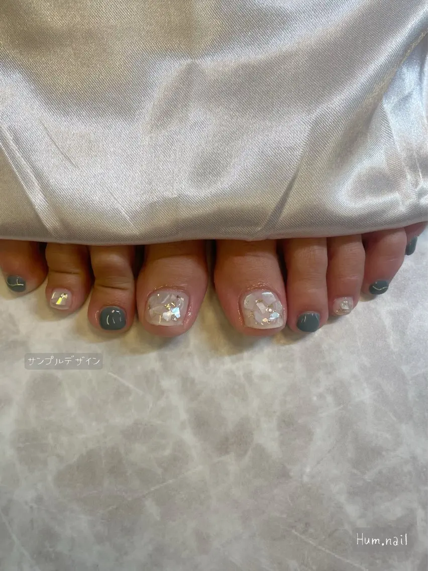 ネイル フットネイル Hum.nail （はむ.ねいる）のネイルデザイン