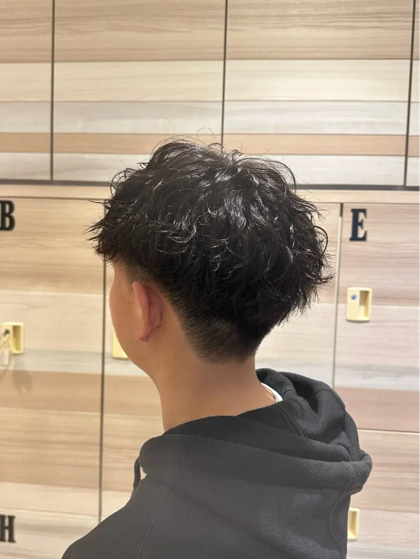 【メンズ人気No.①⚡︎⸒⸒】🔥カット＋ツイストスパイラルパーマ🔥の写真