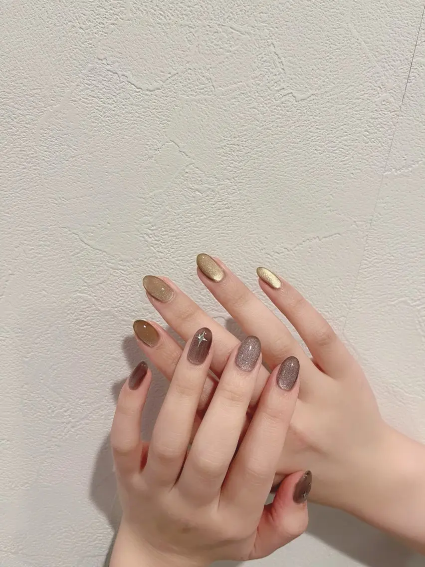 ネイル riu🌙 ogataのネイルデザイン