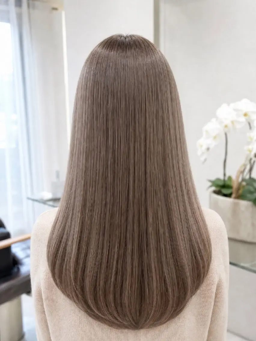 ロング FUBUKI /縮毛矯正/髪質改善のヘアスタイル