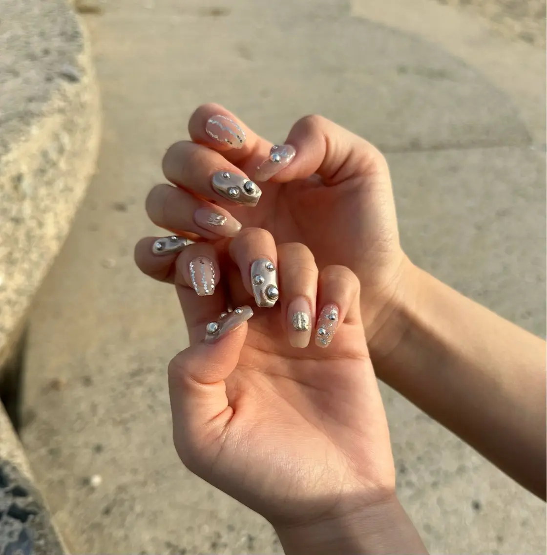 ネイル ニュアンスネイル mignon  . hinaのネイルデザイン