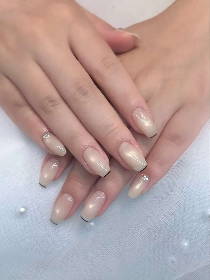 ネイル ハンドネイル ハンドケア 𝒚𝒖𝒛𝒖 ˖ ࣪⊹のネイルデザイン