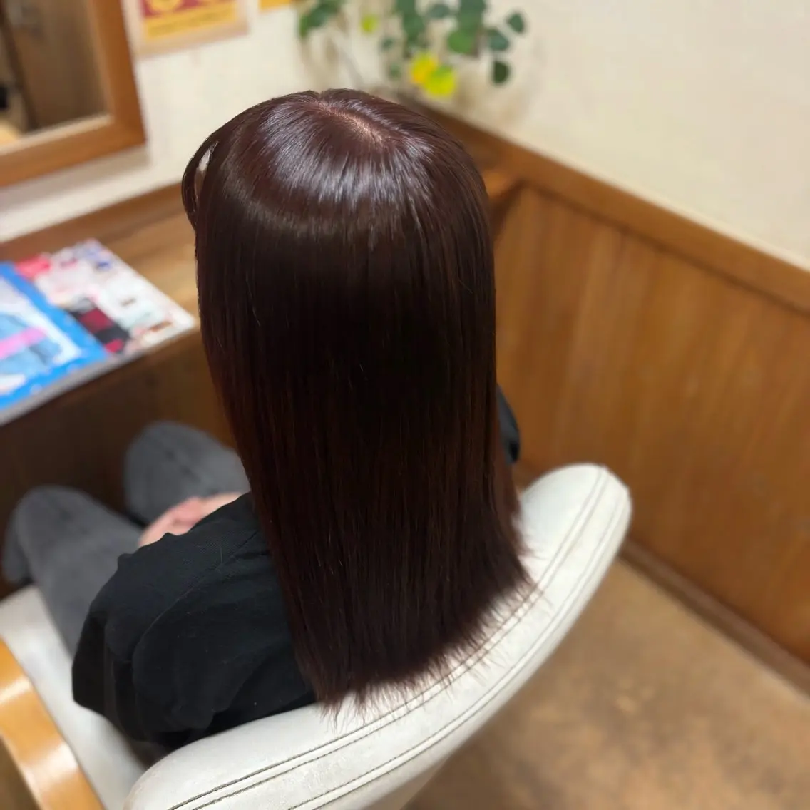 カラー Beam 深澤のヘアスタイル