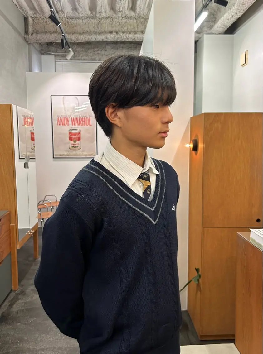 メンズ 小木曽 新大のヘアスタイル