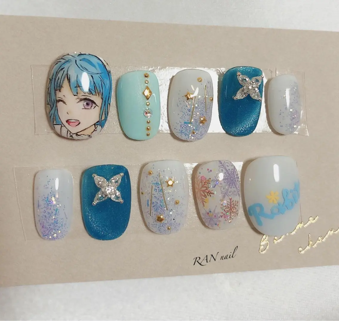 ネイル 成人式 春ネイル 夏ネイル ネイルチップ その他(ネイル) RAN nailのネイルデザイン