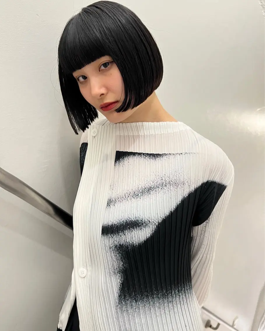 ショート ボブ レイヤーカット kanaのヘアスタイル