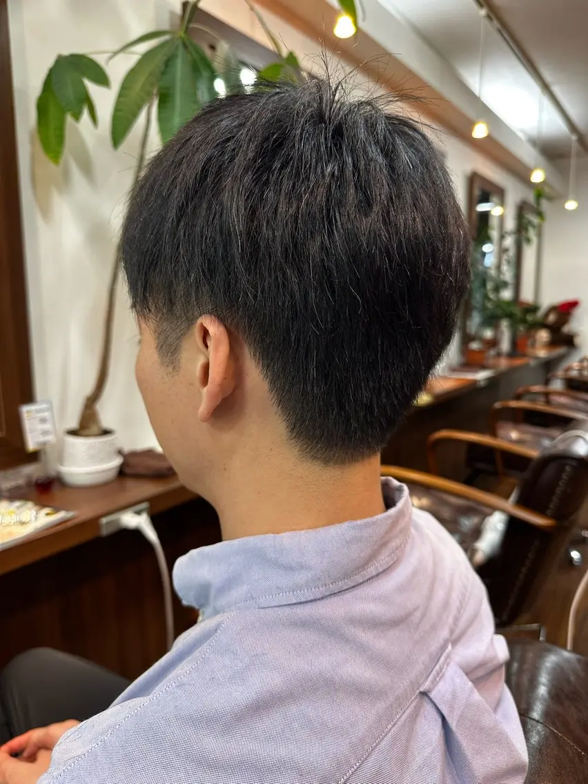 メンズ 奥田 七都海のヘアスタイル