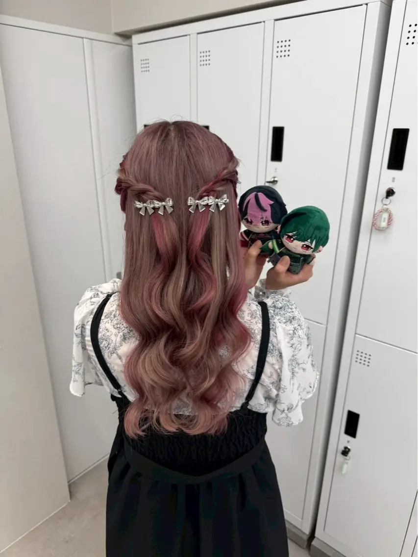 ロング ヘアセット 横浜　エクステ🎀 カラー／ルナのヘアスタイル