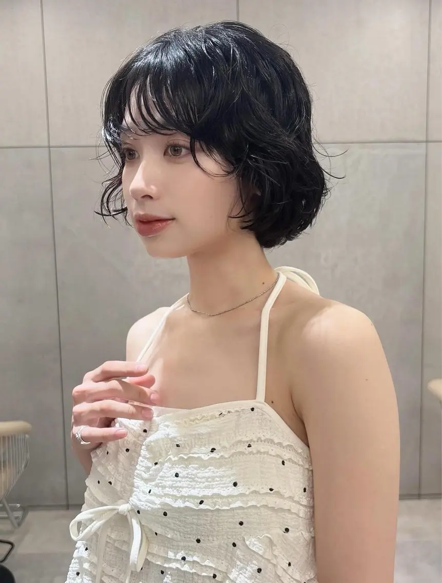 パーマ 撮影モデル 様募集中🫧ももかのヘアスタイル