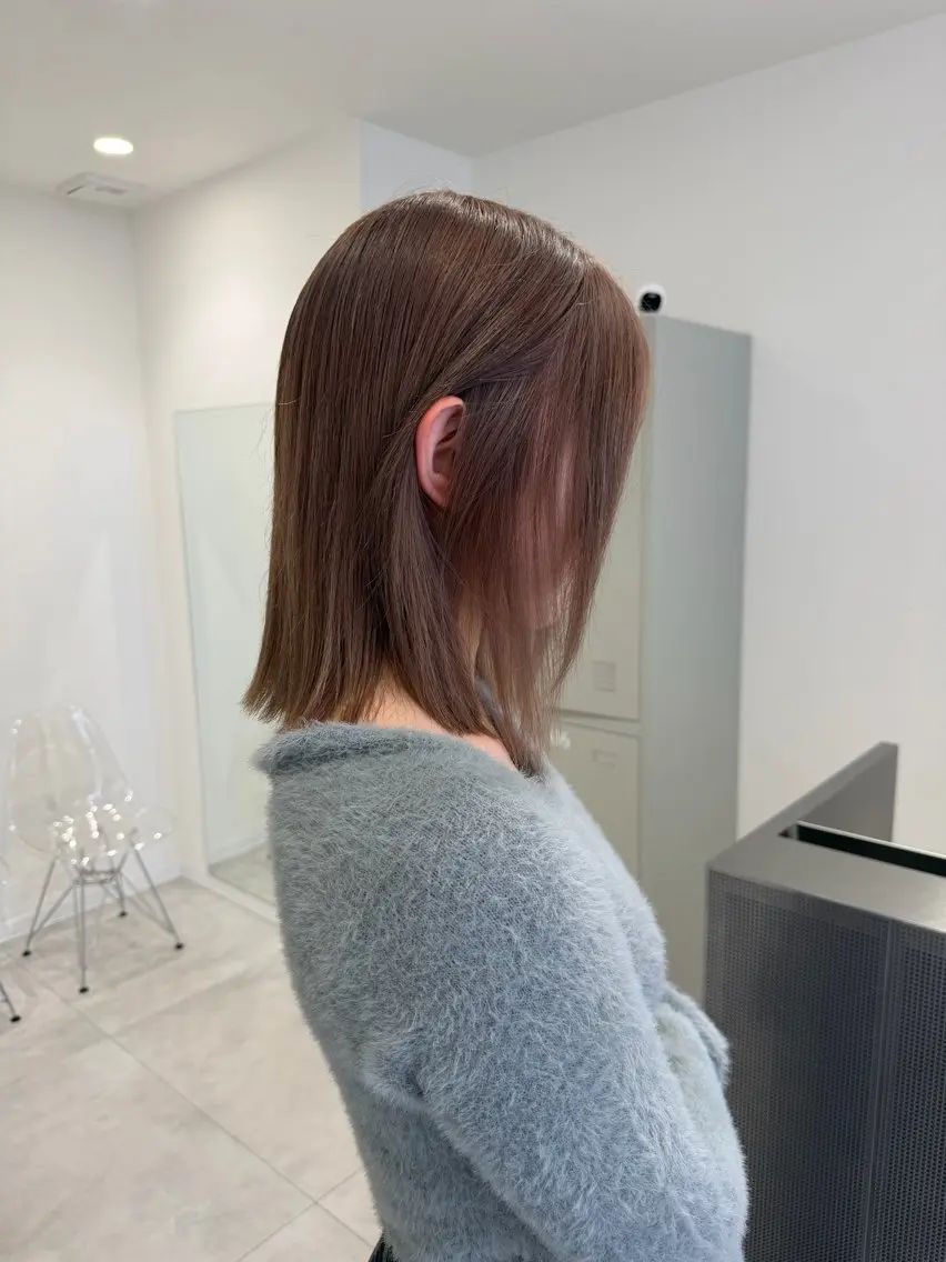 ケアブリーチ+ケアカラーの写真