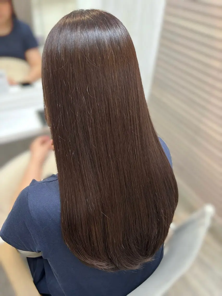 ロング カラー ヘアカラー トリートメント THETAふじみ野 /美友のヘアスタイル